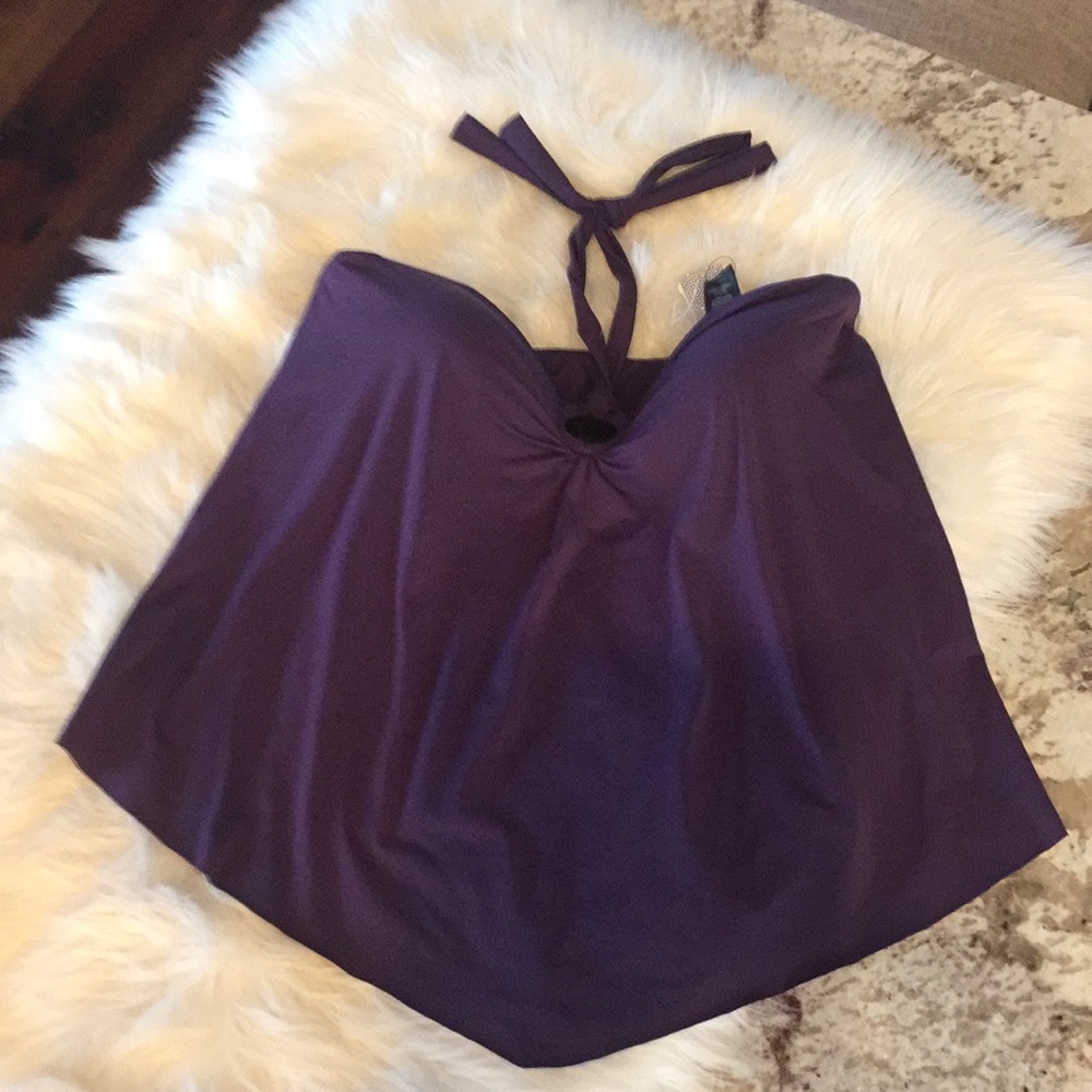 Amoressa swimwear purple top